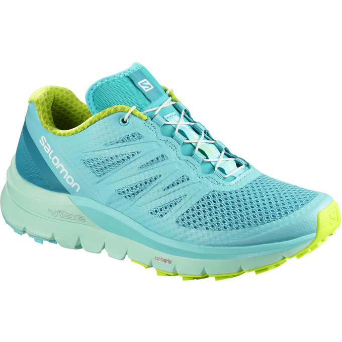 Salomon Trail Løbesko Dame LyseTurkis - SENSE PRO MAX W (OFAHP-4210)